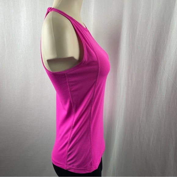 Lorna Jane Hot Pink High Neckline and Large Open Keyhole Back S - Picture 4 of 8